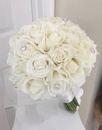Maybe you would like to learn more about one of these? Bouquet For Wedding Bridal Bouquet In White Flowers Bridal Bouquet In White Roses Real Touch Bouquet White Wedding Bouquet Accessories Weddings Valresa Com