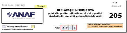 Declaratia 205 termen depunere 2020. Saga Software D205 Saga Software