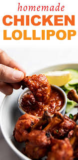 Chicken Lollipop Made At Home So Easy Recipe Chicken Lollipops Asian Snacks Recipes