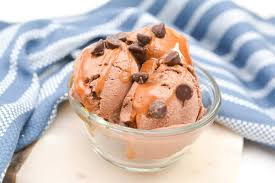 Zucchini chocolate chip cookies healthy dessert. Keto Chocolate Ice Cream Trina Krug