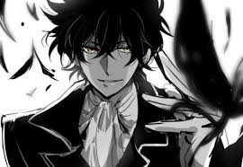 Er Hat Schwarze Haare Und Goldene Augen I Think They Re Talking About Tyki S Black Hair And Golden Yello D Gray Man Black Hair Yellow Eyes Black Hair Boy