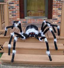 Giant halloween spider props like professional. Diy Halloween Spiderwebs Made Of Black Puff Paint Description From Pinterest Com I Searched Halloween Spider Decorations Diy Halloween Spider Halloween Deco