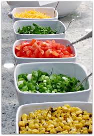 Maybe you would like to learn more about one of these? A Taco Bar Is A Great Way To Feed Guests We Always Provide A Couple Different Types Of Meat Ground Beef And Pulled Chicken Are Taco Bar Party Salad Bar Food