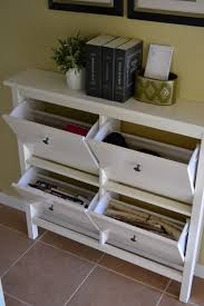 Mail Station By Ikea Could Use As Library Bk Return Station And To Anchor The Picture W Ikea Hemnes Shoe Cabinet Hemnes Shoe Cabinet Small Space Organization