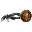 84203 Truck-Lite 3/4" Clearance Marker Lamp, 33 Series, LED, Amber ...