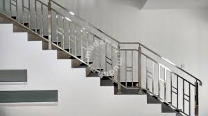 Posts are usually used when designing a railing for the stairs. Stainless Steel Staircase Railing Handrail Steel Home Appliances Kitchen For Sale In Sentul Kuala Lumpur Mudah My