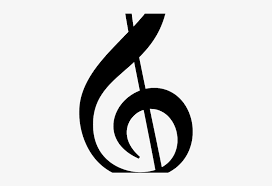 Music a symbol indicating the pitch represented by one line of a staff, in relation to which the other pitches of the staff can be determined. Treble Clef Cliparts Grey Treble Clef Png Free Transparent Png Download Pngkey