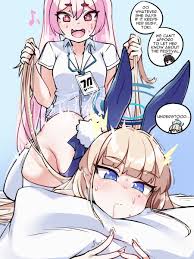 blue archive, koyuki (blue archive), toki (blue archive), ihcaris, 1futa -  R34 Vault