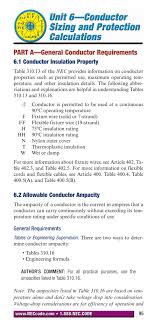 Part A General Conductor Requirements