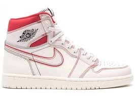 Men S Retro Air Jordan 1 High Og Black Gym Red White Jordan 1 Retro High Phantom Gym Red White Athletic Shoes Air Jordans Retro Jordan Shoes Girls