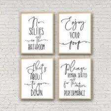 50 Lovely Unique Wall Decoration Ideas To Create A Funny House Funny Toilet Signs Bathroom Humor Bathroom Wall Art