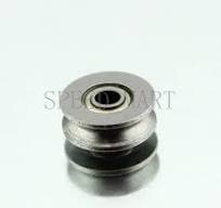 V623ZZ 623VV V Groove Guide Pulley Rail Ball Bearings Metal (3mm*12mm*4mm)