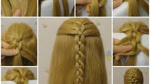 If you're someone who doesn't like pulling your hair completely back, then this is a great style for. Diy Braided Chain Pigtail Hairstyle