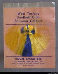 West Torrens Souvenir Club Colours Circa Early 1960s Club Color Colours Souvenir