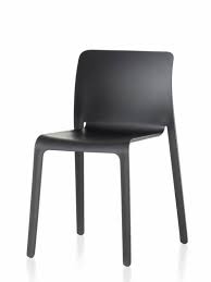 Black Magis Chair First Plastic Stacking Chair Viewed From A 45 Degree Angle Chair Stacking Chairs Plastic Chair