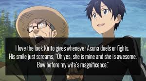Jeez I Really Don T Like Sao At All But This Is Hilarious Cuz He Looks So Friggin Derpy In This Pic Sword Art Online Meme Sword Art Sword Art Online