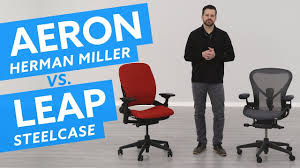 Herman Miller Aeron Vs Steelcase Leap Which Is Best For Me Steelcase Leap Steelcase Best Ergonomic Office Chair