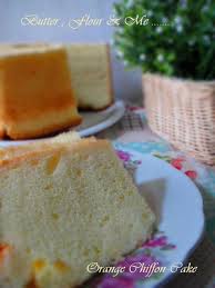 butter flour me 爱的心灵之约 香橙戚风 粘米粉 vanilla cake cake desserts