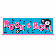 Later broadcasts featured sam the man taylor & his orchestra with big al sears. Rock N Roll Deko Banner 50er Jahre Party Partydeko Partyartikel Fur Mottopartys Im Fixefete De Shop Kaufen