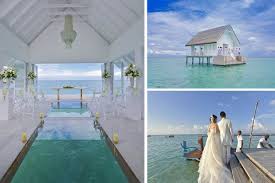 Four Seasons Maldives Wedding Maldives Wedding Best Wedding Venues Spa Pool