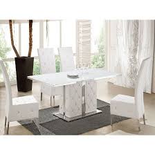 Save money online with dining sets deals, sales, and discounts march 2021. Levo Glass Dining Table In And White Gloss With 4 Asam Chairs Dining Table Dining Table Marble Glass Dining Table