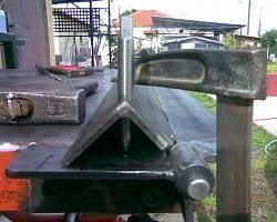 Sheet Metal Bender Brake The Make Diy First Use Stainless Steel Bbq 12 Jpg Metal Bender Sheet Metal Sheet Metal Bender