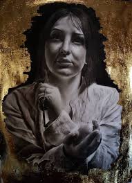 Perfer et obdura! Dolor hic tibi proderit olim Drawing by Romolo Marigliano 