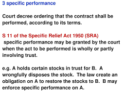 Be it enacted by parliament in the fourteenth year of the republic of india as follow Ppt Remedies For Breach Of Contract 1 Rescission Of Contract 2 Damages 3 Specific Performance Powerpoint Presentation Id 3355437