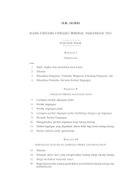 Pada menjalankan kuasa yang diberikan oleh seksyen 29 akta perihal dagangan 2011 akta 730, menteri membuat perintah yang berikut Https Billwatcher Sinarproject Org Bill Doc 53041f288e2b401964b9f523