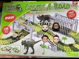 Be easy to assemble or take down to store. Diy Dino Track Create A Road Youtube