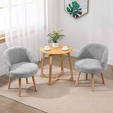 Mon to sat 10.00am to 6.00pm | sun 10am to 4pm. Qihang Uk 2 Pcs Modern Fabric Armchairs Small Living Room Chairs Set Of 2 With Solid Wood Legs Occasional Chairs Sofa Lounge Tub Chairs Fireside Chairs Grey