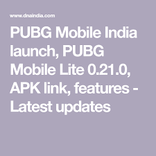 Pubg Mobile India Launch Pubg Mobile Lite 0 21 0 Apk Link Features Latest Updates In 2021 Pubg Mobile Lite Announcement Product Launch