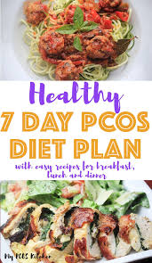You Ll Love Using This Pcos Meal Plan It S So Easy To Follow And Has Delicious And Healthy Recipes This Weekly In 2020 Pcos Meal Plan Pcos Recipes Pcos Diet Recipes