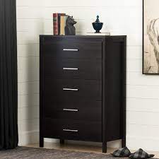 Welcome to dresser shopping minus the hassle of research: 5 Drawer Chest Dresser Nightstand Storage Cabinet Bedroom Living Room Black Furniture Com Dressers Chests Of Drawers