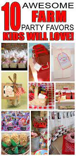 Farm Party Favor Ideas Farm Party Favors Farm Party Farmer Birthday Party
