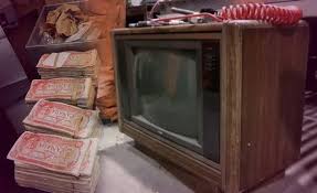 If you can't keep a tv in the house without turning into a couch. 100k Cash Hidden In A Tv And Thrown Away 100k Cash Hidden In A Tv And Thrown Away Biz Kids Biz Kids