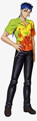 Japan anime fate stay night lancer cu chulainn spear masquerade cosplay props. Lancer Casual Fate Stay Night Lancer Shirt Transparent Png 1464x3550 Free Download On Nicepng