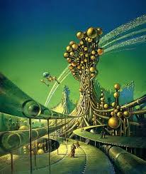 Bruce Pennington Legends Of Sf Art Vol 6 Science Fiction Art Retro 70s Sci Fi Art Sf Art