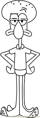 Spongebob squarepants coloring pages getcoloringpages com. Squidward Coloring Page For Kids Free Spongebob Squarepants Printable Coloring Pages Online For Kids Coloringpages101 Com Coloring Pages For Kids