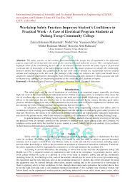 Kolej komuniti adalah satu institusi yang menyediakan keperluan latihan dan kemahiran khususnya kepada lepasan spm yang ingin melanjutkan pendidikan ke peringkat lebih tinggi. Pdf Workshop Safety Practices Improves Student S Confidence In Practical Work A Case Of Electrical Program Students At Padang Terap Community College