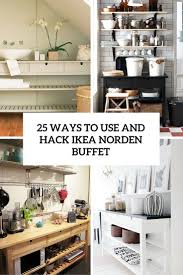 25 Ways To Use And Hack Ikea Norden Buffet Digsdigs Ikea Ikea Buffet Ikea Sideboard