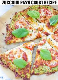Zucchini Pizza Crust Recipe Low Calorie Pizza Made With Zucchini Crust Topped With Fresh Tomatoes And Ch Zucchini Pizza Crust Low Calorie Pizza Pizza Crust