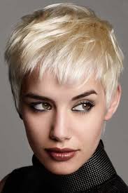Short Crop Hairstyle With Short Bangs That Open Up The Face Short Cropped Hair Crop Hair Short Hair Styles