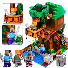 I make minecraft videos of me doing random stuffs, i play other games too but i only upload minecraft videos for now. Minecraft Classic Tree House Figuras Depelacion Bloques De Ladrillos Ninos Juguete Educativo Para Ninos Comprar A Precios Bajos En La Tienda En Linea Joom