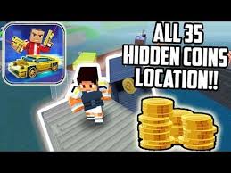 Block City Wars All 35 Hidden Coins Location Youtube Coins War Blocks