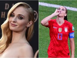 Maybe you would like to learn more about one of these? Got Star Sophie Turner Slams Haters Of Alex Morgan S Tea Celebration