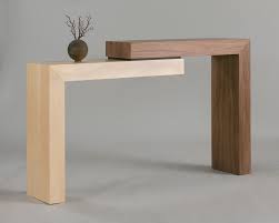 Stepped Console By Todd Leback Cherry And Maple Wood Console Table You Want To Set Up A Workshop In A Small In 2020 Wood Console Table Wood Console Wood Furniture