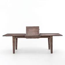 Seating capacity when fully extended: Expandable Farmhouse Dining Table Sundried Wheat