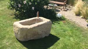 Diese schönen garten wasserfall granitbrunnen sind realistisch und robust. Natursteinbrunnen Im Garten