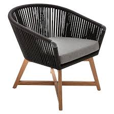 Sunfun Livorna Gartensessel Breite 75 Cm Polyfaserseil Gartensessel Lounge Sessel Sessel